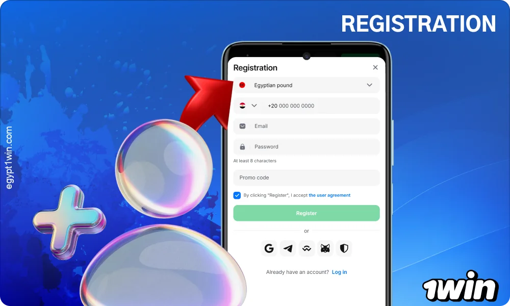 To register on the 1win app, fill out the form and confirm the creation of your account